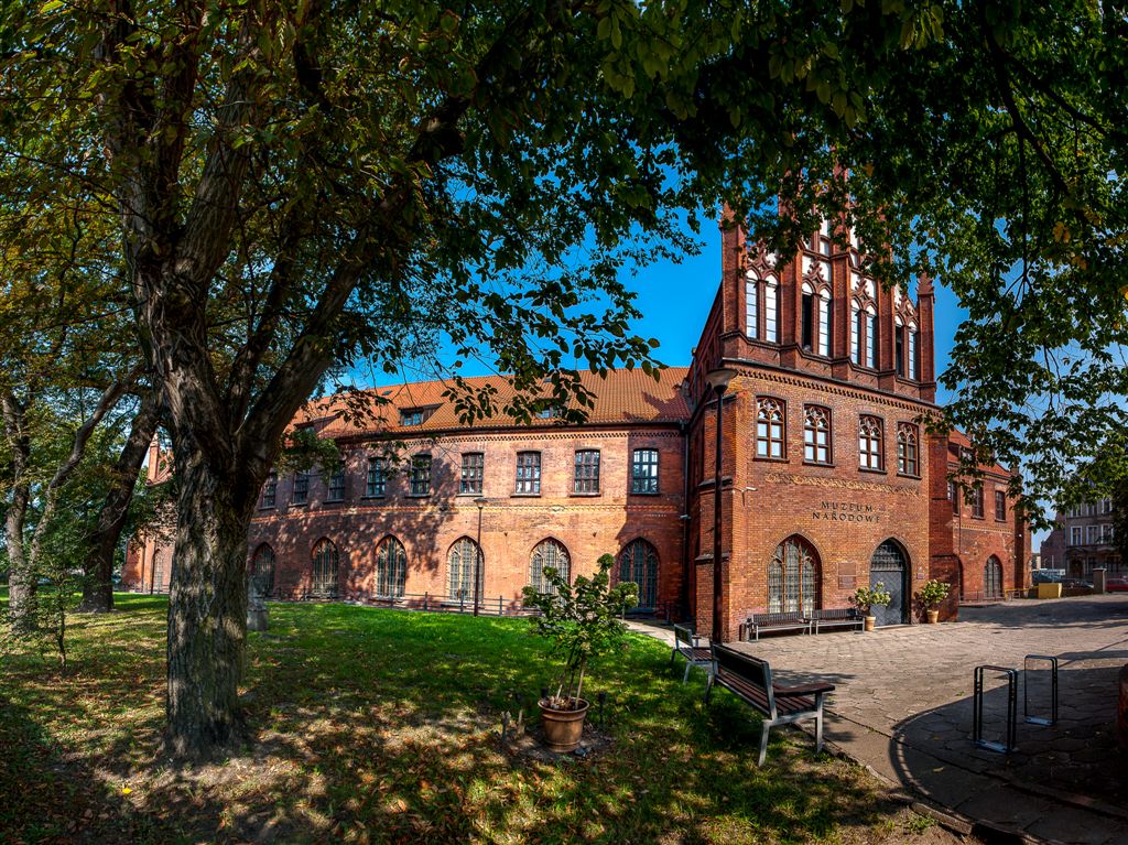 Budynek oddziału sztuki dawnej Muzeum narodowego w Gdańsku